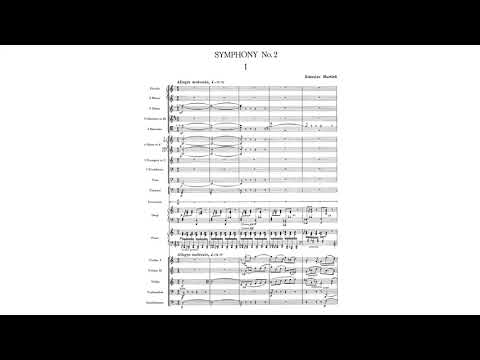Bohuslav Martinu - Symphony No. 2 (Official Score Video)