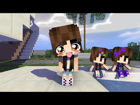 MONSTER SCHOOL :APHMAU JULIA SISTERS CHICKEN WING - MINECRAFT ANIMATION