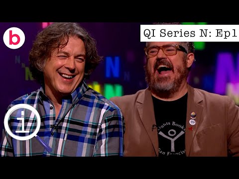 QI Series N Episode 1 FULL EPISODE | With Phill Jupitus, Cariad Lloyd & Romesh Ranganathan
