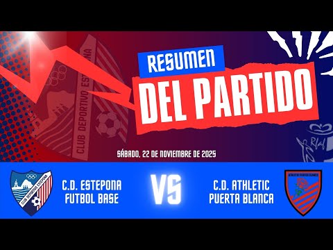 Estepona FB 4-1 Ath. Puerta Blanca (22.11.25) - PARTIDO DE LIGA (2a Andaluza Infantil - Malaga)