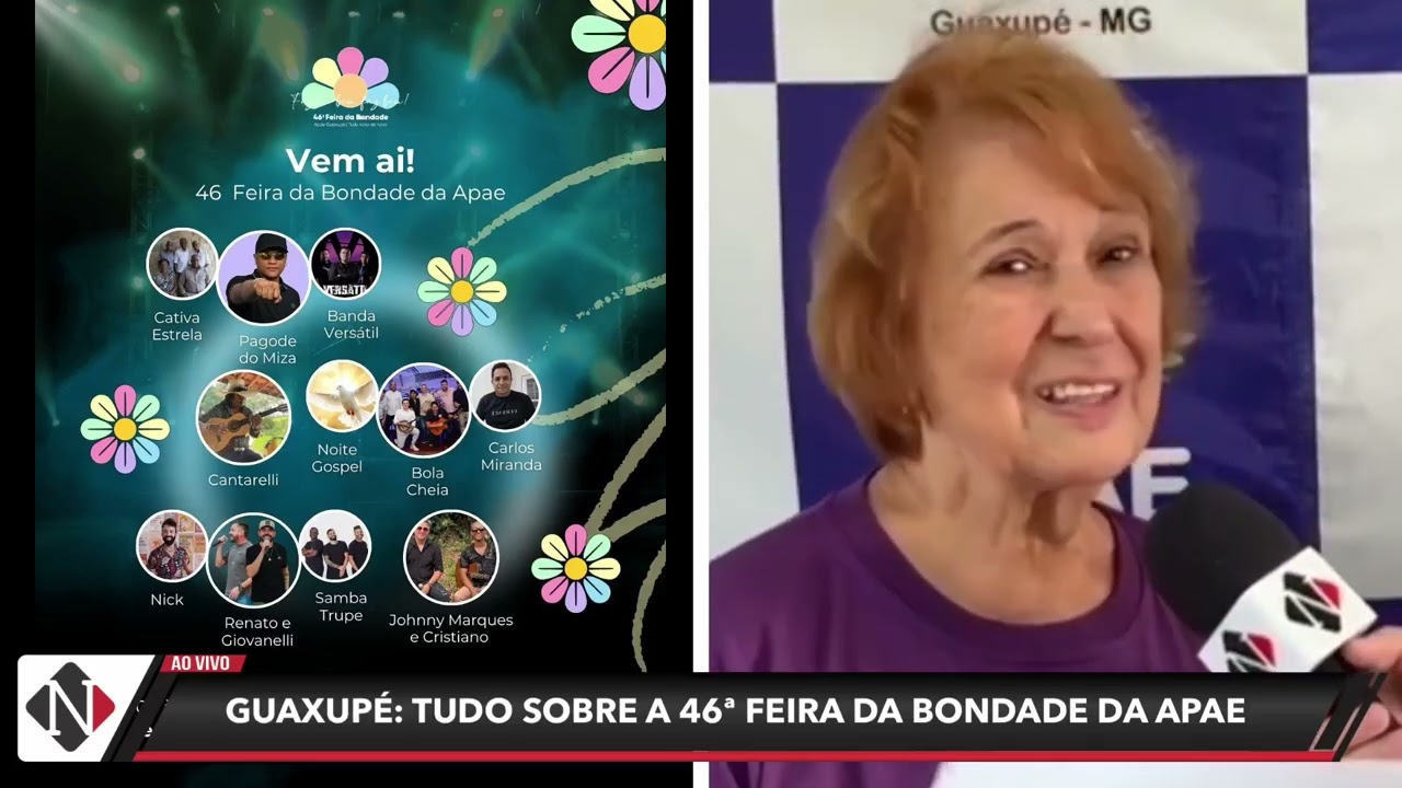 GUAXUPÉ: 46ª FEIRA DA BONDADE DA APAE ACONTECE DE 09 A 19 ABRIL