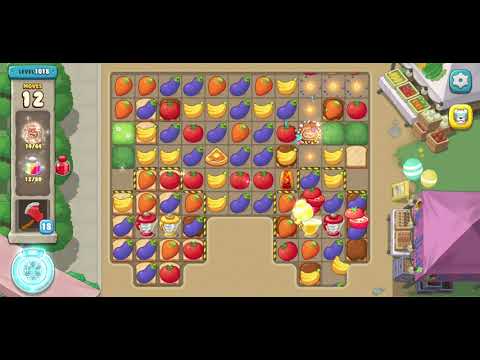 We Bare Bears Match3 Repairs Level 1018 - No Boosters