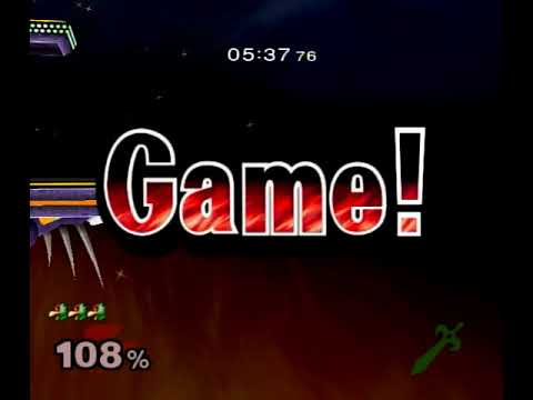 スマブラDX カジャ(Falco) vs ひの(Marth) BO3of3 part1-1