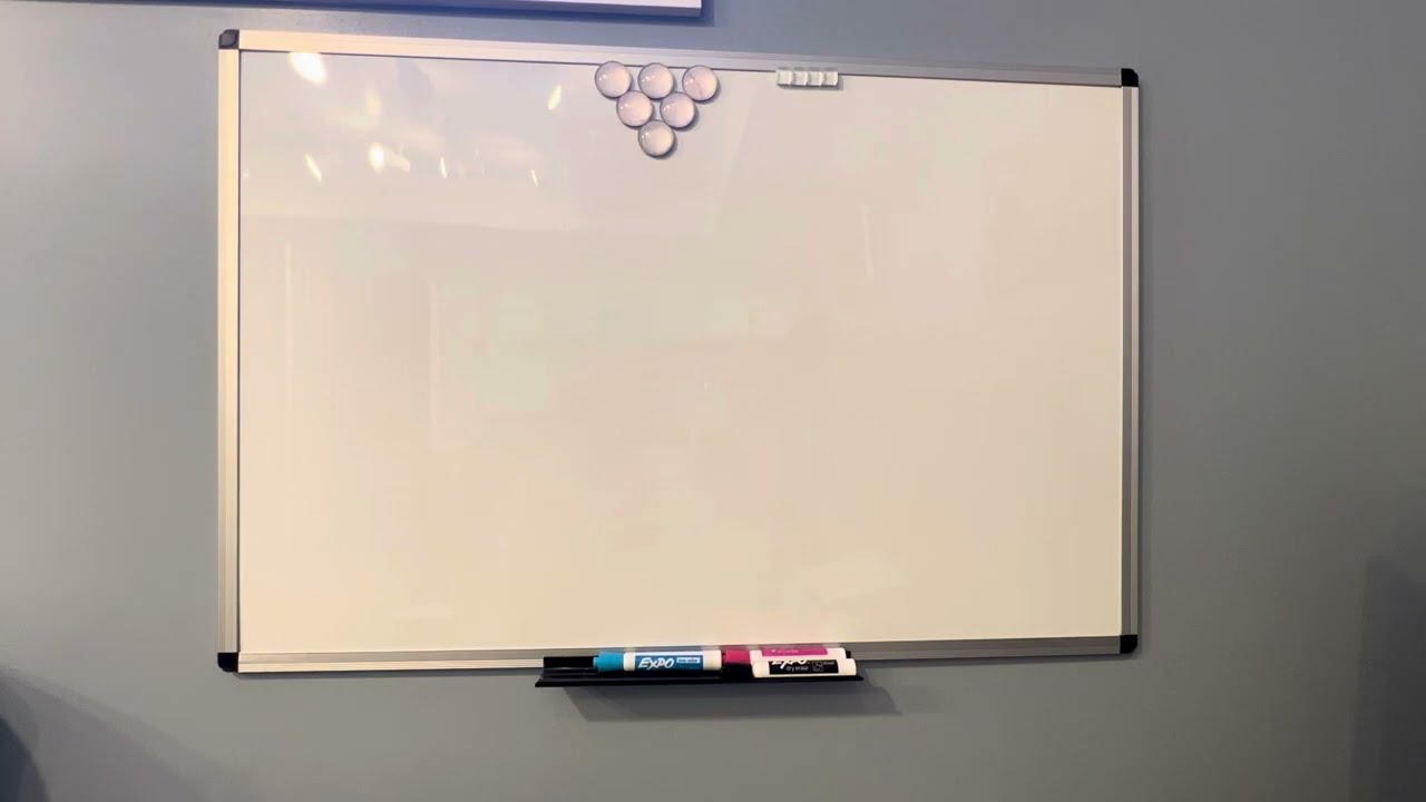 VIZ-PRO Magnetic Dry Erase Board 36x24 Review