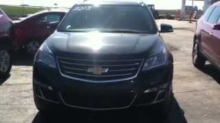 2012 and 2013 Chevy Traverse Side by Side Comparison
