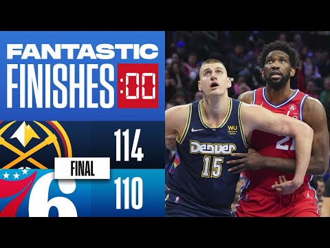 Final 2:15 WILD ENDING 76ers vs Nuggets 🍿🍿