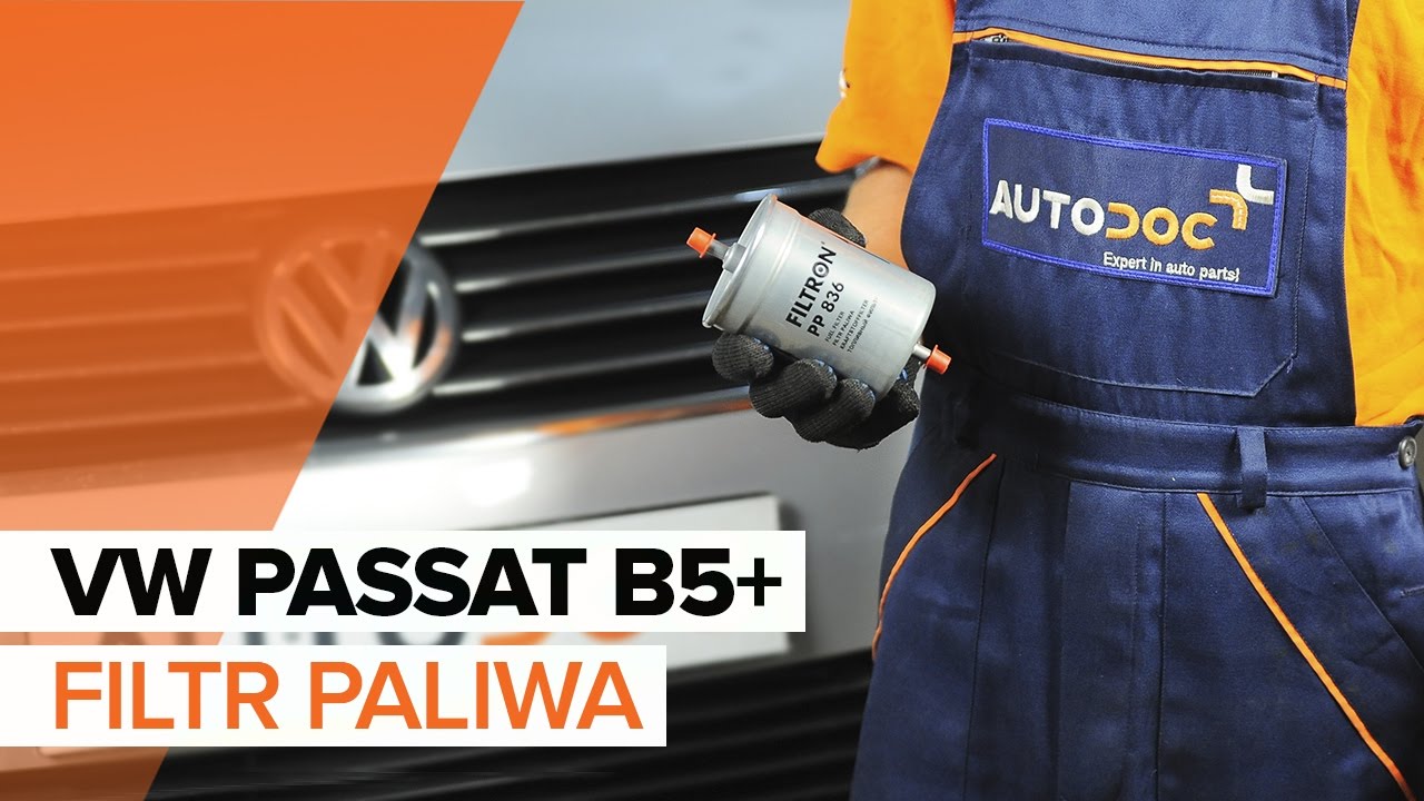 Jak wymienić filtr paliwa w VW Passat B5 Variant benzyna - poradnik naprawy