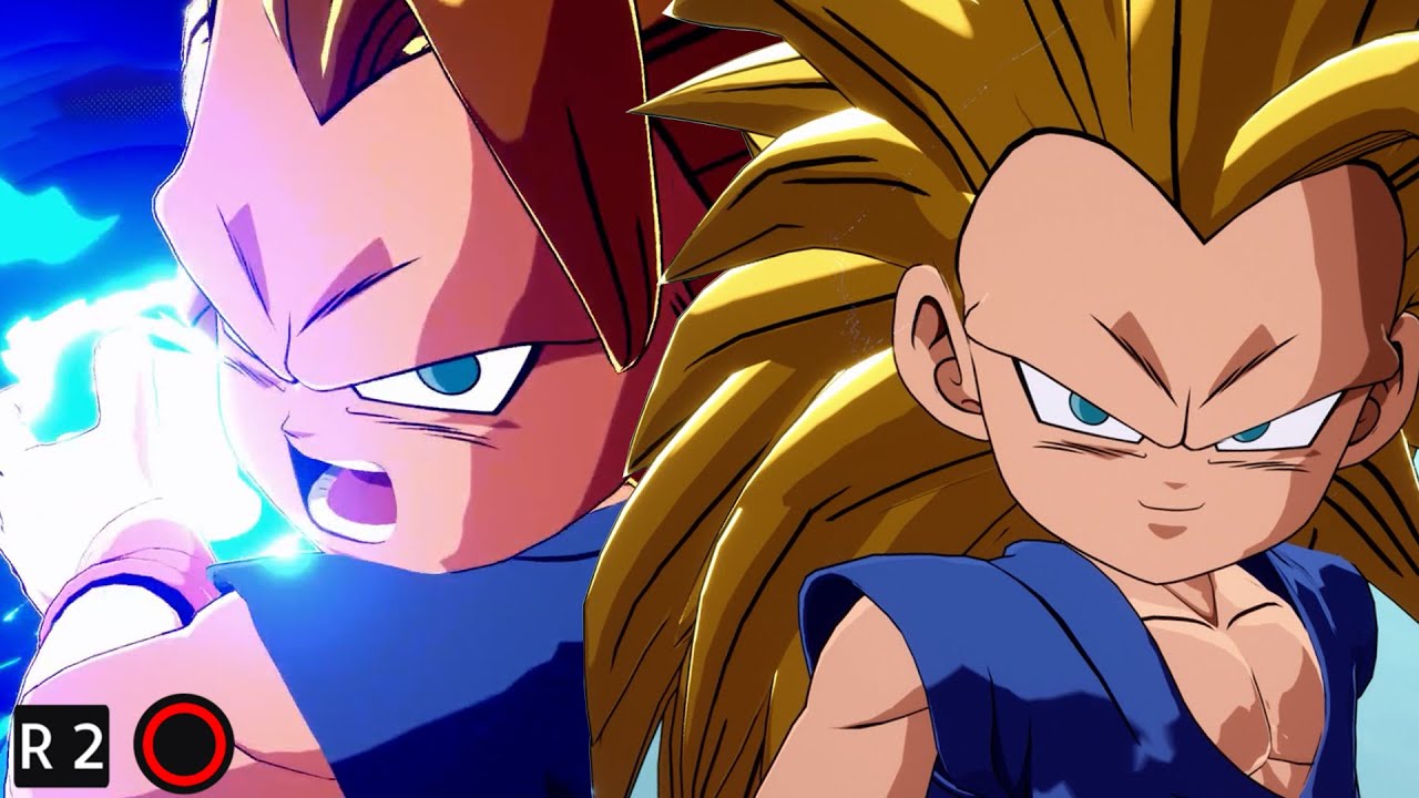 Dragon Ball Sparking Zero - Goku Super Saiyan 3 (GT) Complete Moveset