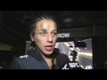 UFC 211: Joanna Jedrzejczyk Backstage Interview