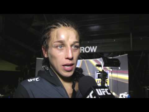 Joanna Jedrzejczyk Walks Out Of UFC 211 Post-Fight Press Conference