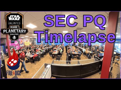 Planetary Qualifier Timelapse @fadgames | SEC | Star Wars Unlimited