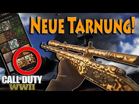 NEUE TARNUNG "GOLD-GEPARD/LEOPARD" - CoD WW2 (GERMAN/DEUTSCH)