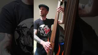 Nekromantix - Curse of the coffin (bass cover)