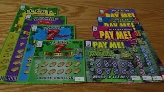 LUCKY 7s VS PAY ME! Who will win Illinois Scratch Offs Lottery