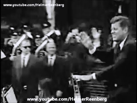 June 23, 1963 - President John F. Kennedy's motorcade through Plittersdorf, West Germany
