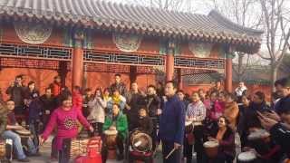 Video : China : Drum meet-up in HouHai, BeiJing 北京