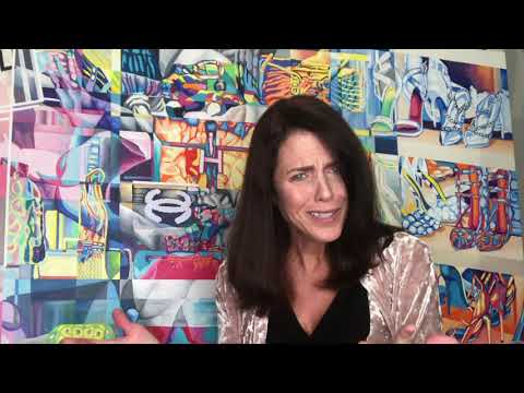 Michele Utley Voigt Studio Tour 2020 - Contemporary Art Projects USA