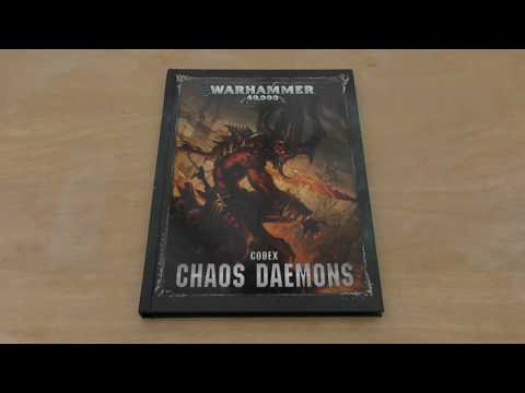 Chaos Daemons Codex  - First Look (WH40K)
