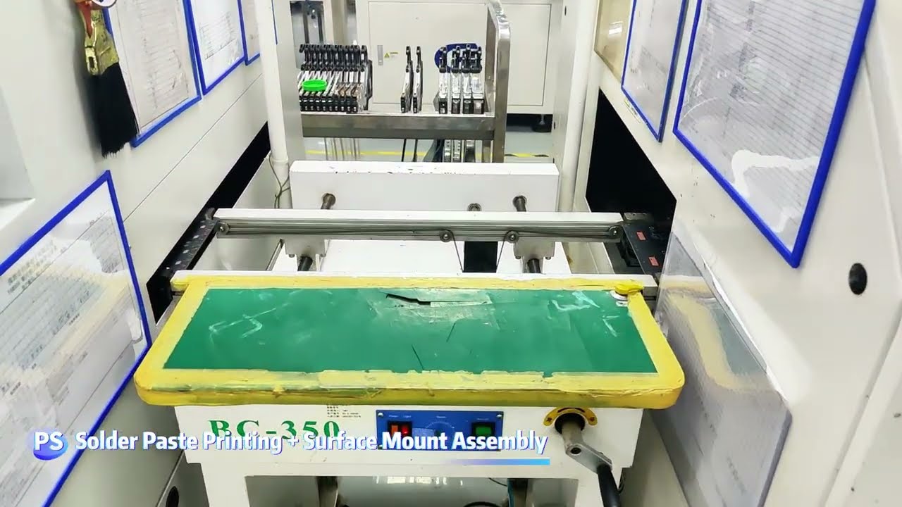 Processi di Stampa Pasta Saldante e Posizionamento Componenti