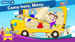 Lesson 8_(A)Come here, Mary. - Cartoon Story - English Education - Easy conversation for kids