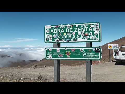 Rutas de la Quebrada y Puna de Jujuy (Video desde Humahuaca hasta Libertador General san Martin)