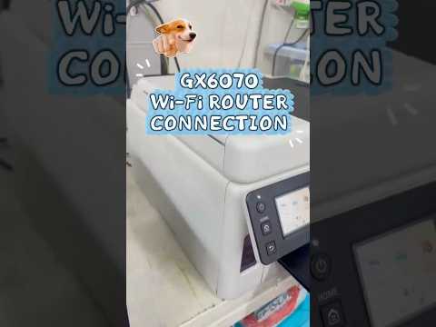 Canon Maxify GX6070 / GX7070 / GX7170 Connect Wifi Router