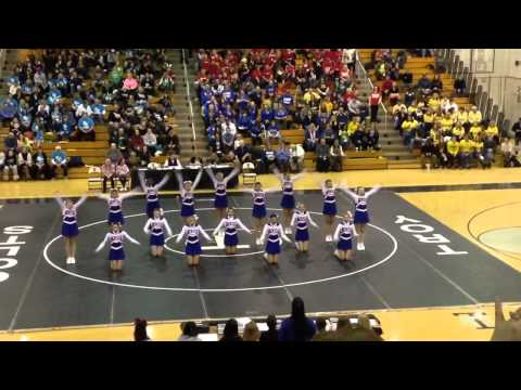 Rochester Freshmen Cheer, League Championship 2015, Rd. 1