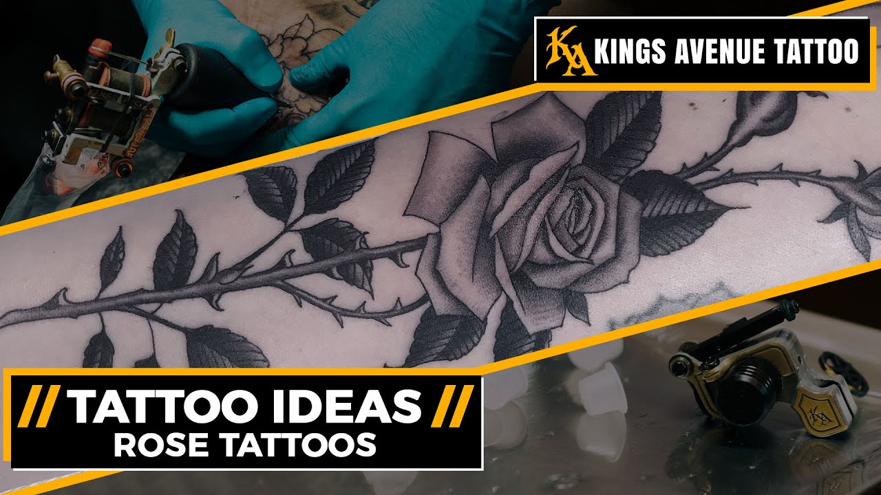 20 Rose Tattoo Ideas