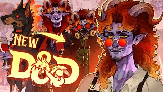 Designing My New D&d Character! (Full Character Design Process)