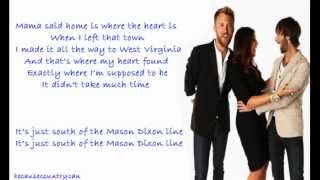 Lady Antebellum- Home is Where the Heart Is (Lyrics)