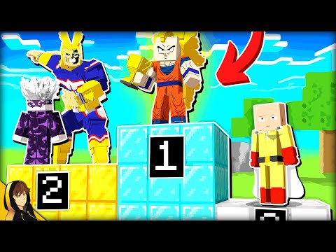 ButterJaffa - I Hosted & Entered an ANIME TOURNAMENT in MINECRAFT Bedrock!?!
