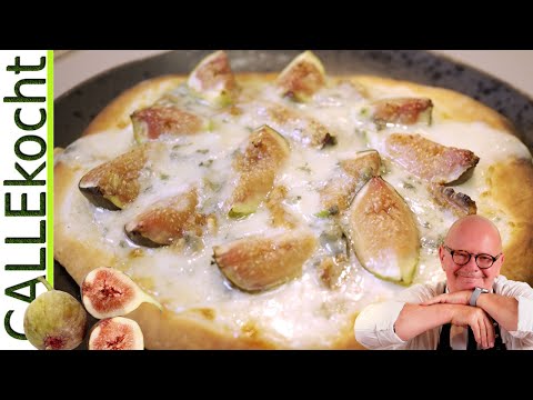 Pizza Bianca selber machen im Backofen auf zweierlei Art. Ital. Rezept