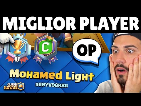 DOMA+MAGO... REAZIONE al MIGLIOR GIOCATORE di CLASH ROYALE!