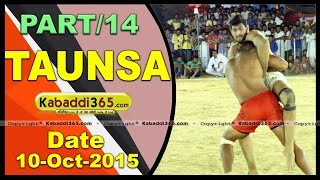(13) Taunsa (Nawanshahr) Kabaddi Tournament 10 Oct 2015