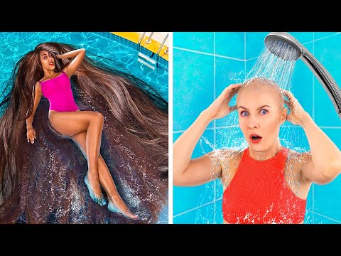 Thin Hair vs. Thick Hair Problems/ Weird and Funny Situations