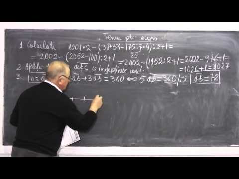 1/2 Lectia 477 - Rezolvam testul din gazeta matematica dat la clasa si Tema pentru acasa - Clasa 4