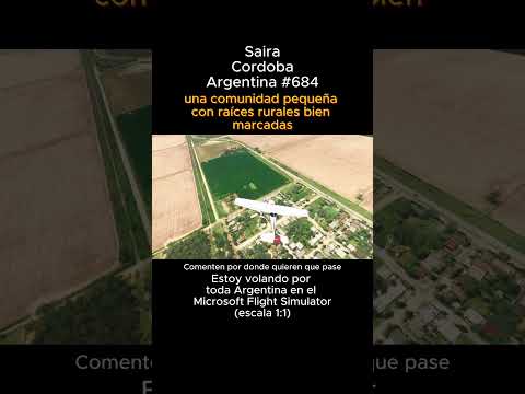 Saira, Cordoba desde el Microsoft Flight Simulator #saira #cordoba #msfs #joaha45 #argentina