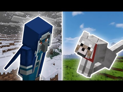 ICEOLOGER VS WOLF | MINECRAFT DUNGEONS