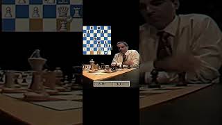 Epic legend blunder by Garry Kasparov #chess #chessgrandmaster