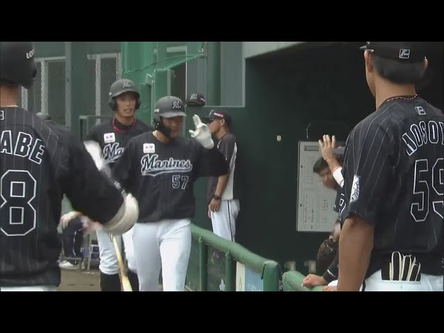 【ファーム】先制弾!! M香月のライトへの2ランホームラン!! 2020/6/27 L-M(ファーム)