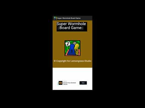 Super Wormhole Board Game Video