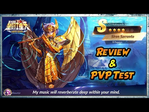 SIREN SORRENTO si SULING NINA BOBO [Review & PVP Test] - Saint Seiya Awakening