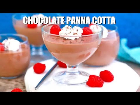 Chocolate Panna Cotta - Sweet and Savory Meals