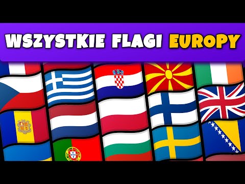 odgadniesz WSZYSTKIE flagi Europy? 😱🏆 | Quiz Flagi