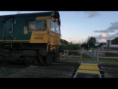 21/10/21 - Class 66 - Freightliner 66523 - Light Engine - Route Learning - Llandudno Jct to Chester