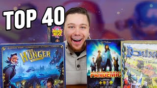Top 50 Board Games Of All Time (40-31) DeckBuilders & Cooperative Games