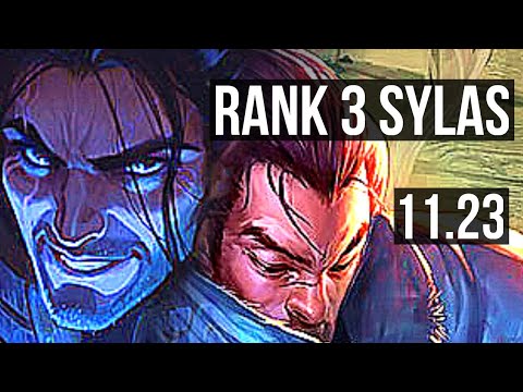 SYLAS vs YASUO (MID) | Rank 3 Sylas, Rank 8, 16/3/8, Dominating | KR Challenger | 11.23