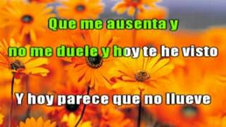 El canto del loco Hoy no llueve en mi