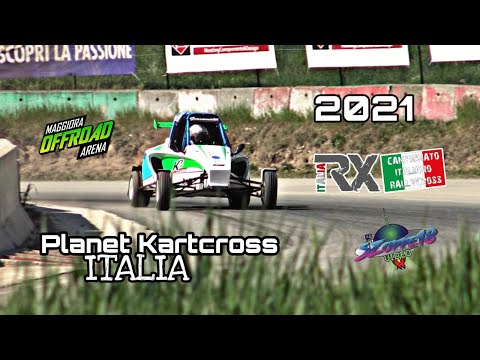 Planet Kartcross Italia - RX Italia 2021 - 1° Round - Maggiora Offroad Arena | By Szoppe18Video