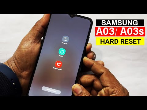 Samsung Galaxy A03/ A03s : Screen Unlock or Hard Reset with Easy Trick
